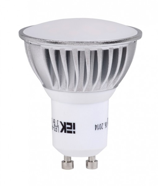 Лампа светодиодная ECO MR16 софит 3Вт 230В 3000К GU5.3 IEK